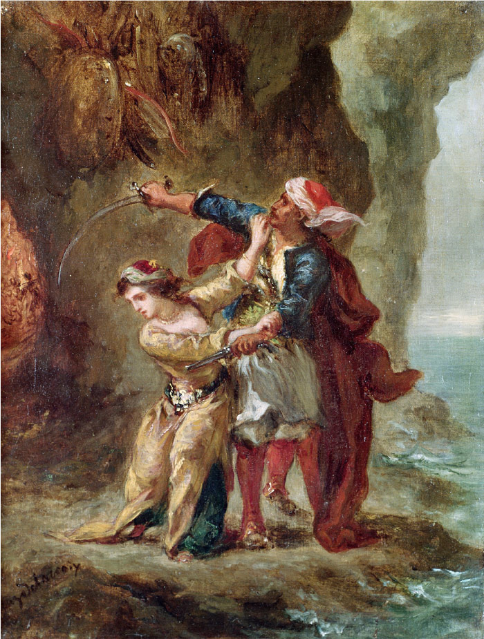 欧仁·德拉克鲁瓦（Eugene Delacroix）高清作品 -（093）