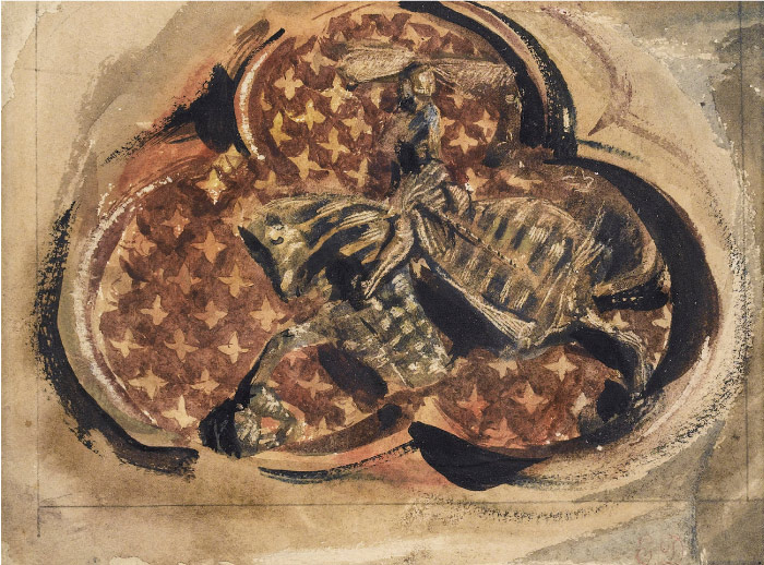 欧仁·德拉克鲁瓦（Eugene Delacroix）高清作品 -（095）