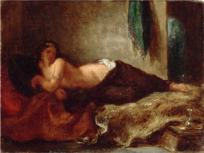 欧仁·德拉克鲁瓦（Eugene Delacroix）高清作品 -（067）
