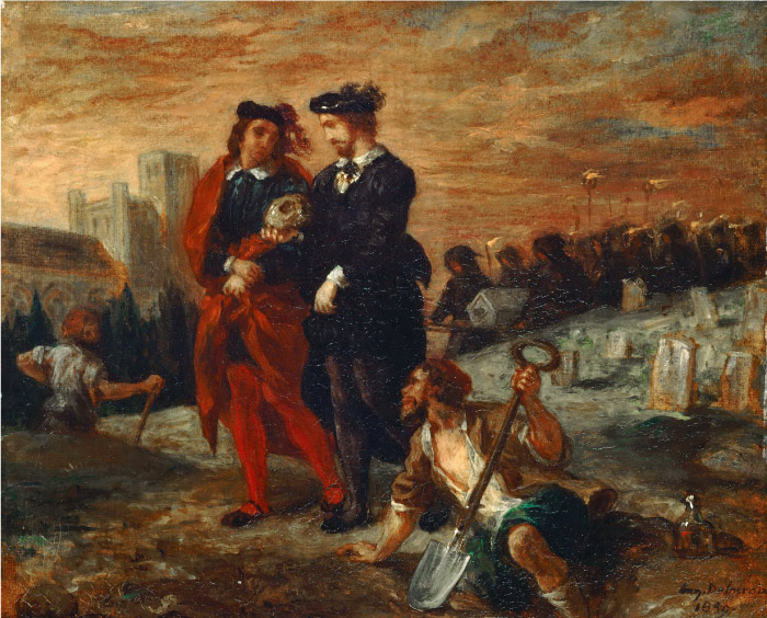 欧仁·德拉克鲁瓦（Eugene Delacroix）高清作品 -（071）