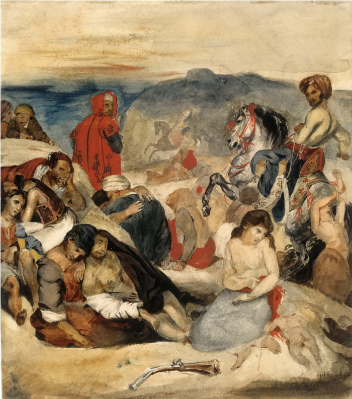 欧仁·德拉克鲁瓦（Eugene Delacroix）高清作品 -（088）