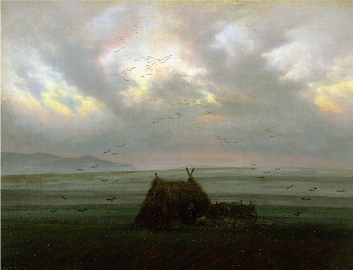 卡斯珀·大卫·弗里德里希（Caspar David Friedrich）高清作品 (58)-薄雾