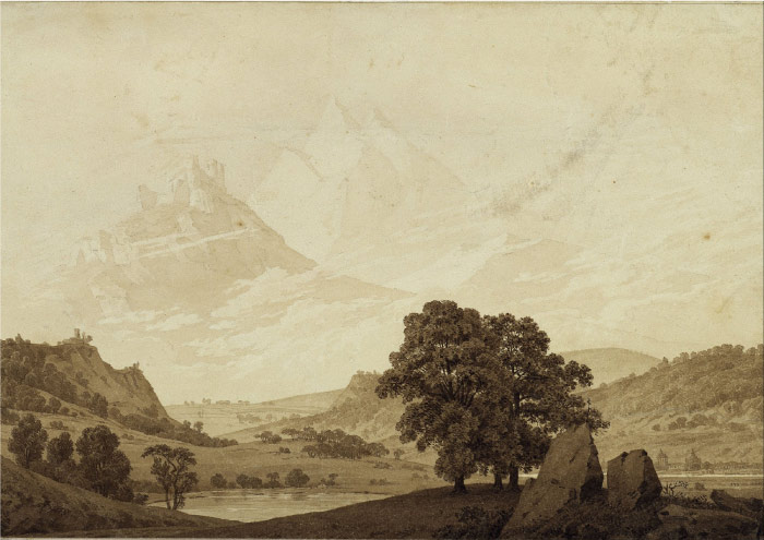 卡斯珀·大卫·弗里德里希(Caspar David Friedrich)高清作品 (04)-秋