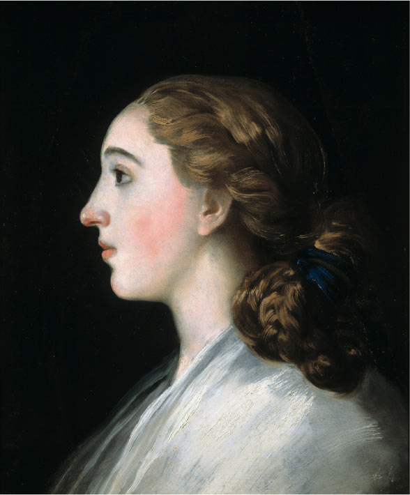 戈雅 （Francisco de Goya y Lucientes）高清作品-瓦尔拉布里加的玛丽亚·特蕾莎