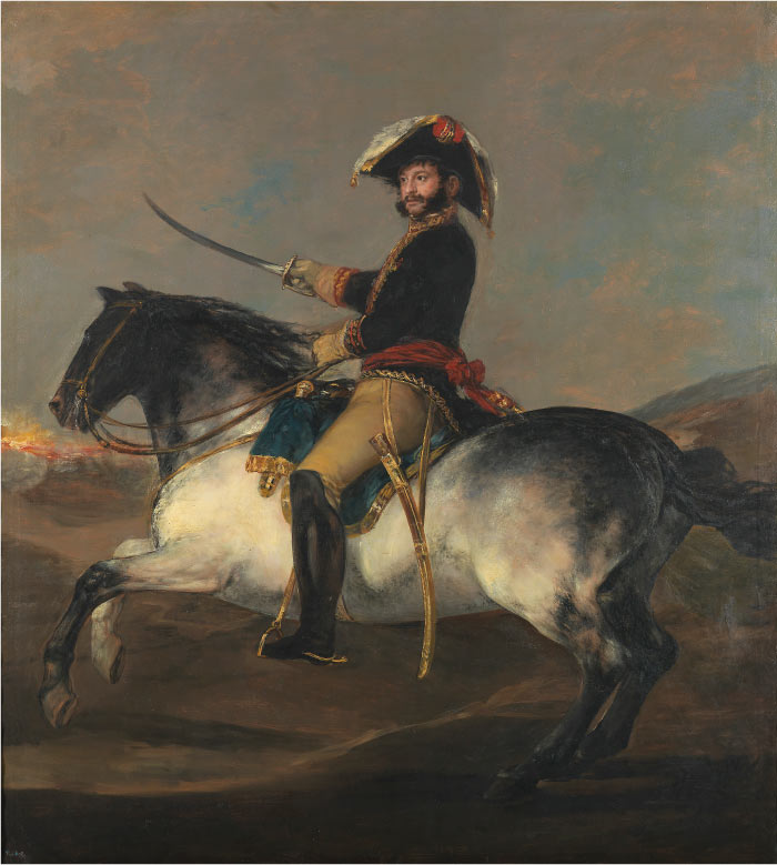 戈雅 （Francisco de Goya y Lucientes）高清作品-何塞·德帕拉福克斯将军