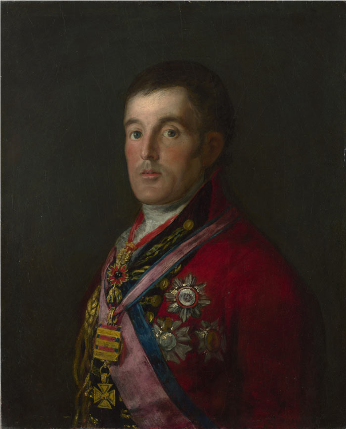 戈雅 （Francisco de Goya y Lucientes）高清作品-惠灵顿公爵