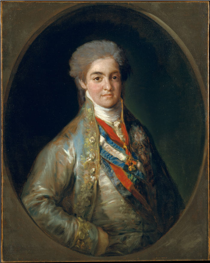 戈雅（Francisco de Goya y Lucientes）高清作品-当阿斯图里亚斯王子时的斐迪南七世