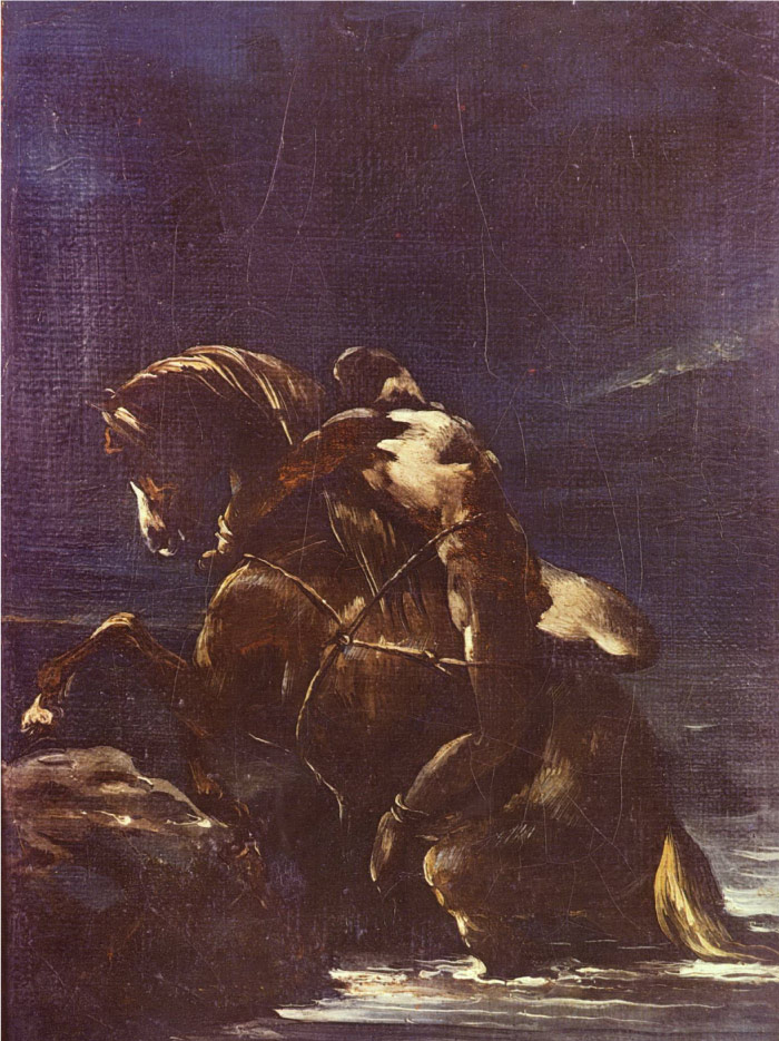 西奥多·杰利柯(Théodore Géricault)高清作品(8)-The Page Mazeppa