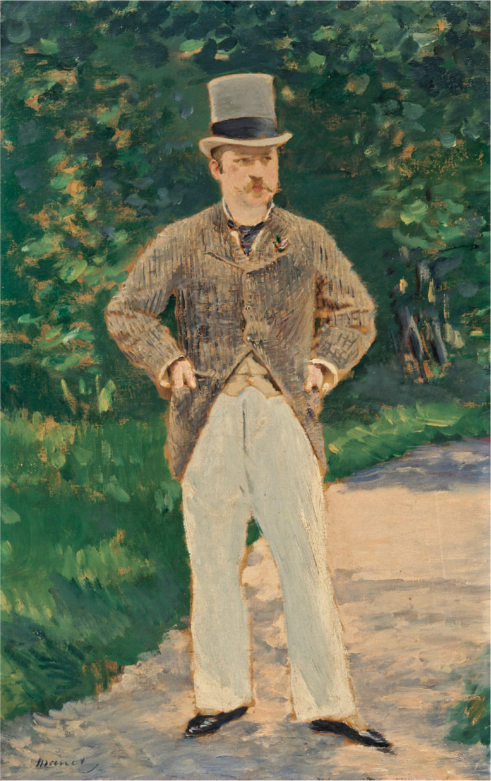 爱德华·马奈（édouard Manet）高清作品-德先生的肖像