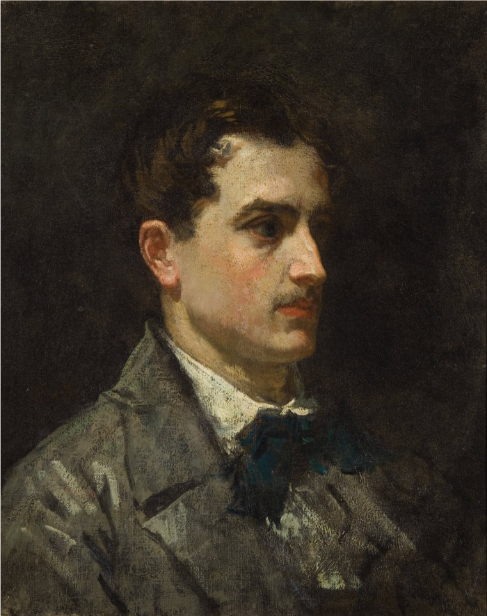 爱德华·马奈（édouard Manet）高清作品-普鲁斯特安东尼奥的肖像