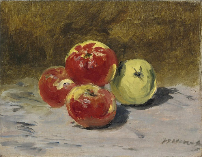 爱德华·马奈（édouard Manet）高清作品-苹果