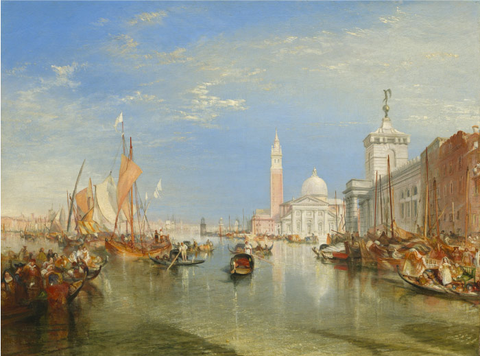 特纳（J. M. W. Turner）高清作品-威尼斯油画（074）