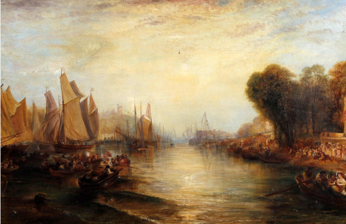特纳（J. M. W. Turner）高清作品-港口