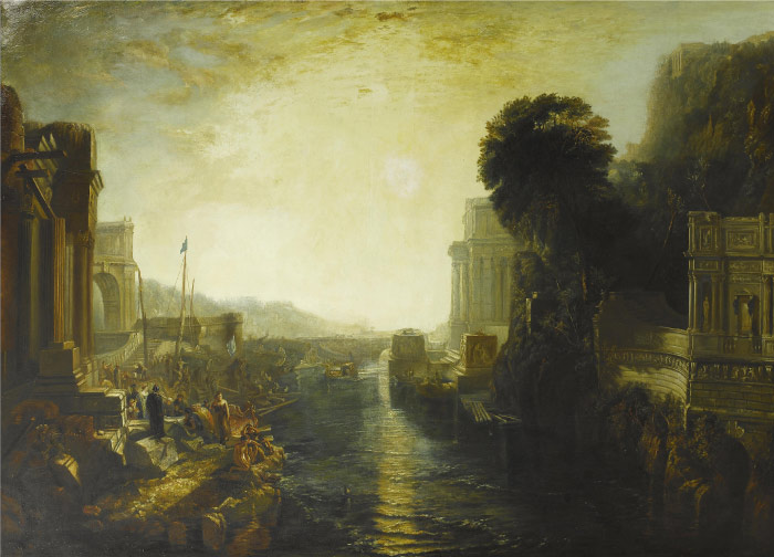特纳（J. M. W. Turner）高清作品-狄多建立迦太基