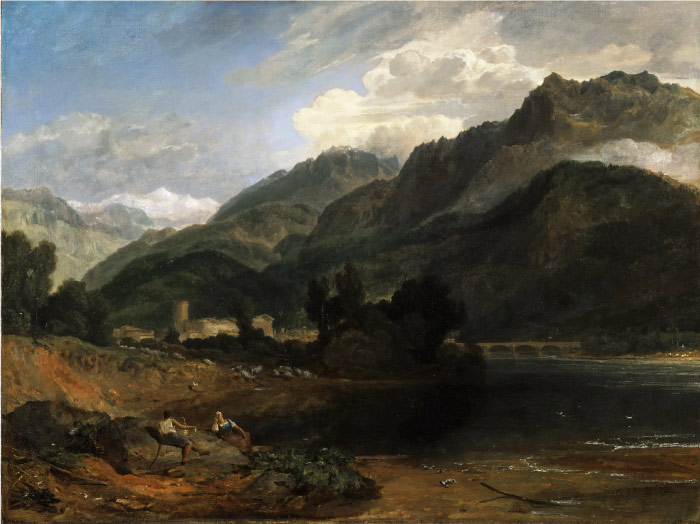 特纳（J. M. W. Turner）高清作品-山川