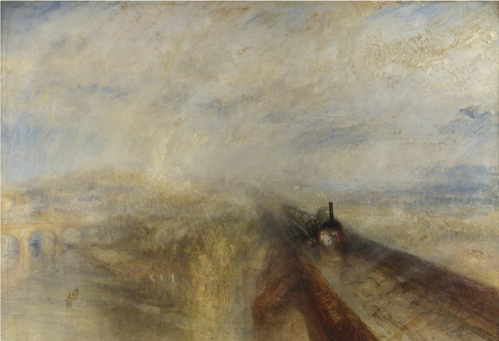 特纳（J. M. W. Turner）高清作品- 雨，蒸汽和速度