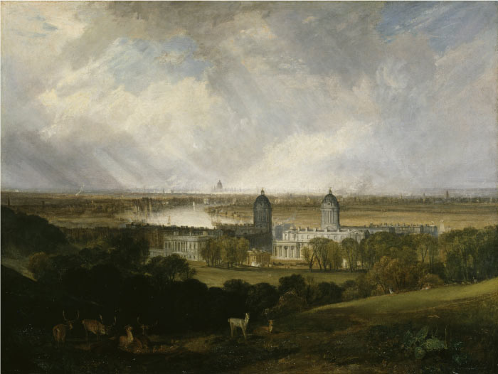 特纳（J. M. W. Turner）高清作品-伦敦的格林尼治公园