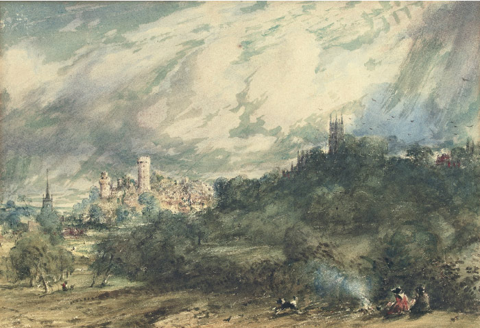 康斯坦布尔（John Constable）高清作品-华威城堡