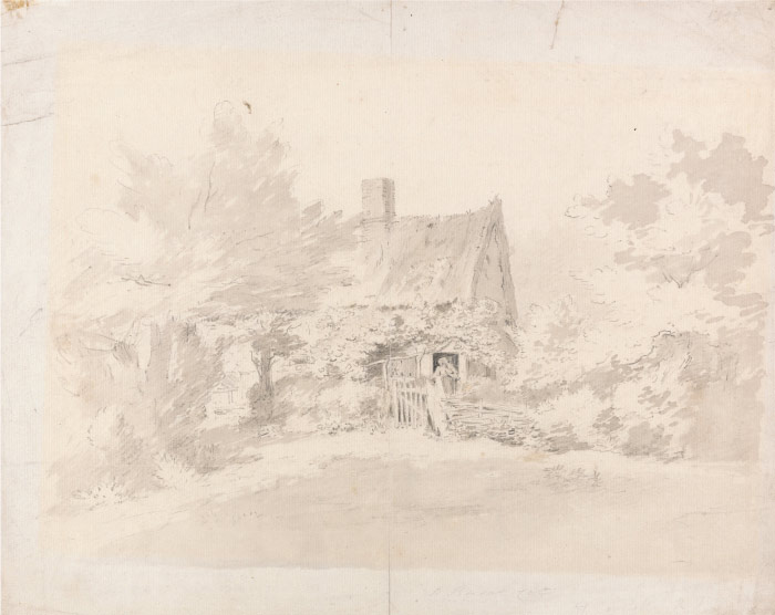 康斯坦布尔（John Constable）高清作品-风景素描