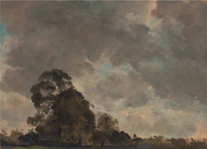 康斯坦布尔（John Constable）高清作品-云习作