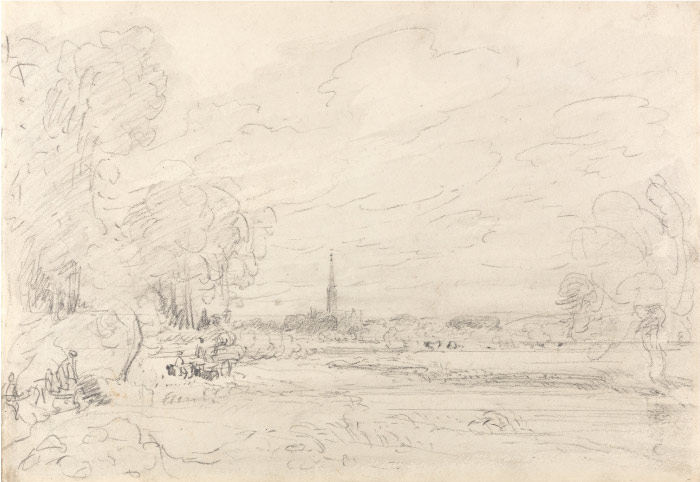 康斯坦布尔（John Constable）高清作品-风景速写作品高清