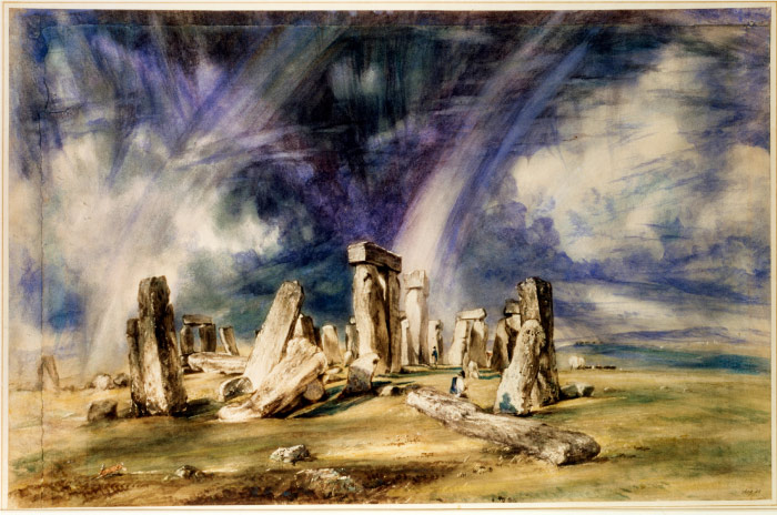 康斯坦布尔（John Constable）高清作品-巨石阵
