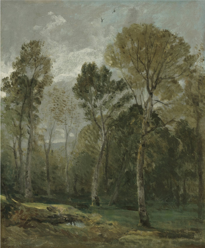 康斯坦布尔(John Constable)高清作品- 小树林
