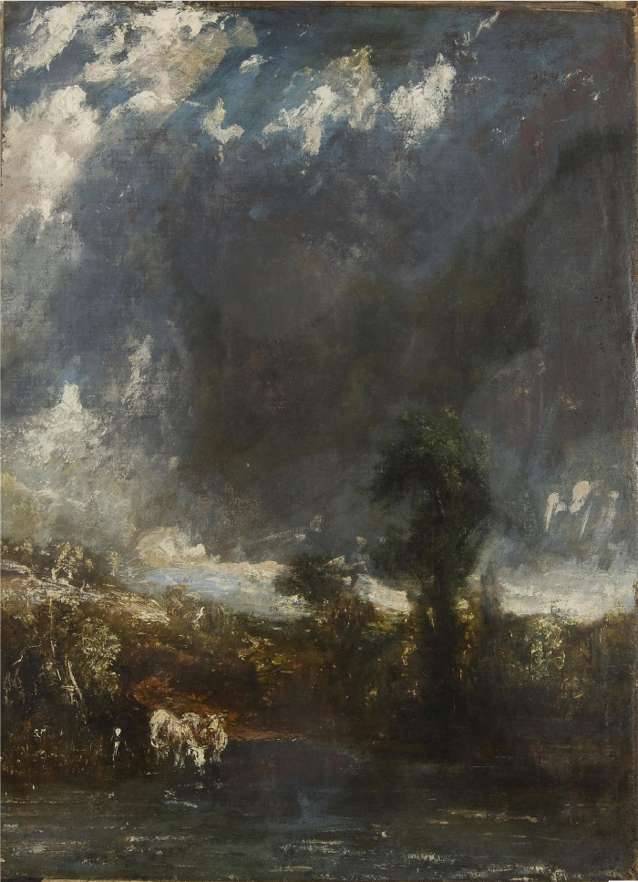 康斯坦布尔（John Constable）高清作品-（190）