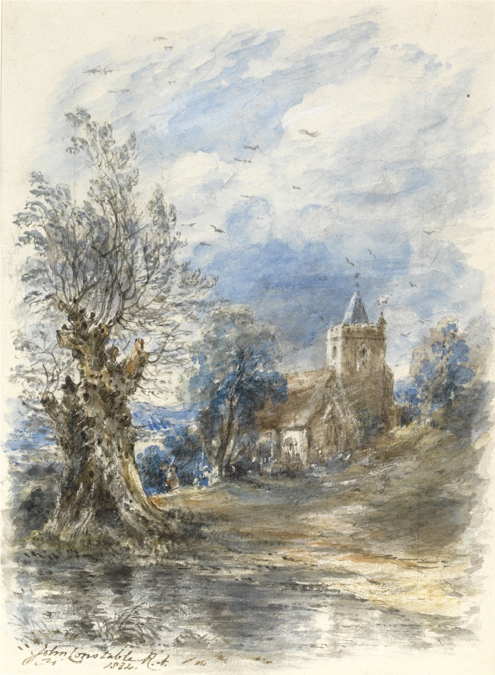 康斯坦布尔（John Constable）高清作品-（180）