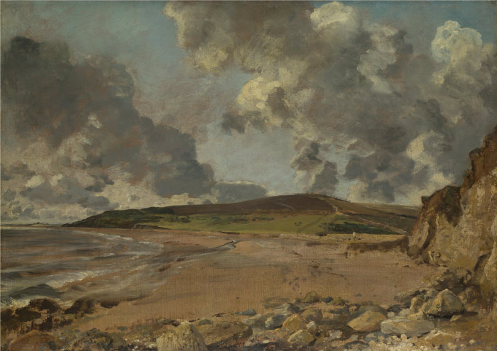康斯坦布尔（John Constable）高清作品-韦茅斯湾