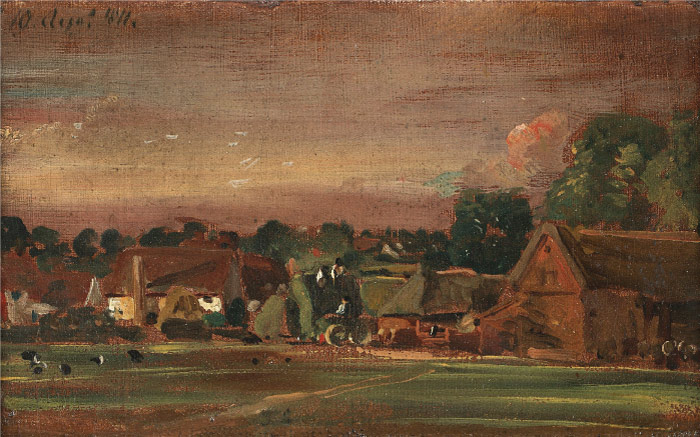 康斯坦布尔（John Constable）高清作品-（195）
