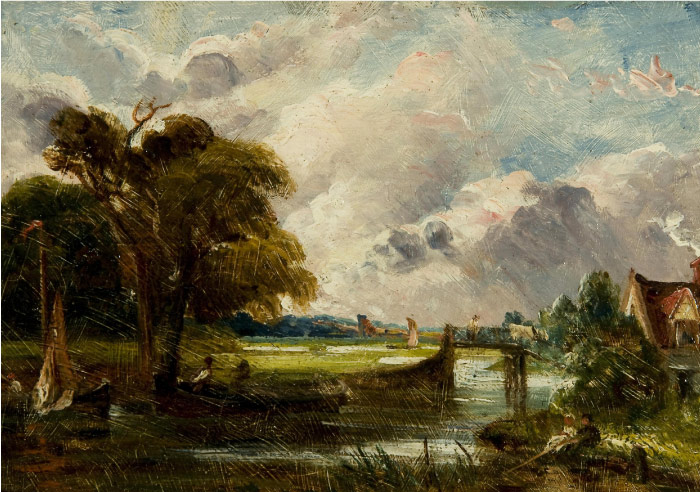 康斯坦布尔（John Constable）高清作品-（170）