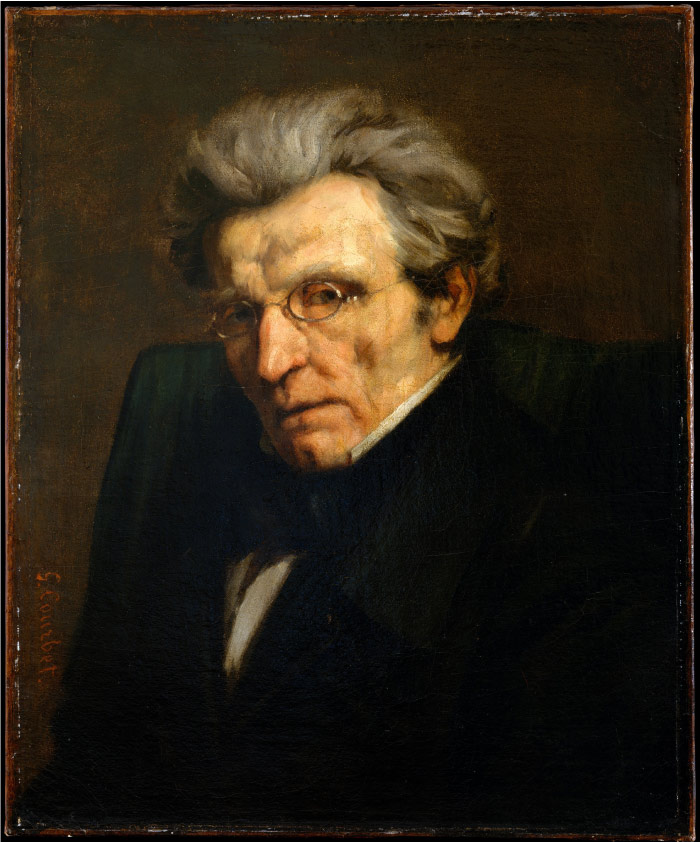 古斯塔夫·库尔贝(Gustave Courbet)高清作品-查尔斯.瑞士 Charles Suisse