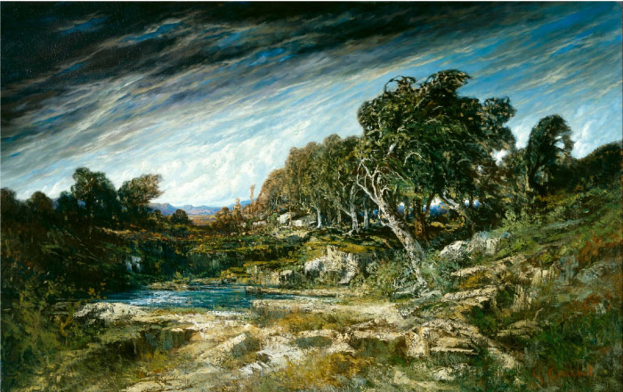 古斯塔夫·库尔贝（Gustave Courbet）高清作品暴风雨前