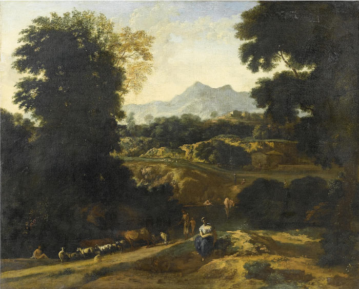 米勒 (Jean-François Millet)高清作品--乡村油画