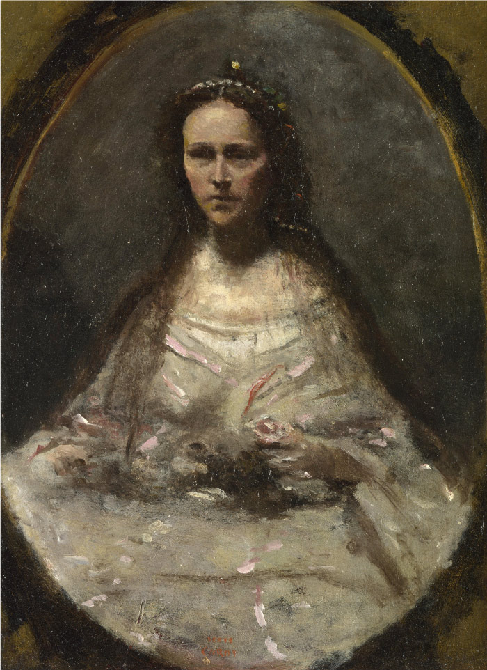 卡米尔·柯罗（Camille Corot）高清作品6-人物画作品欣赏