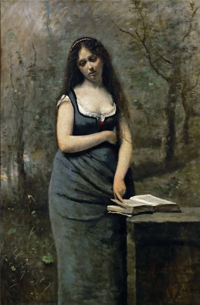 卡米尔·柯罗（Camille Corot）高清作品--人物画作品