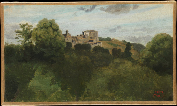 卡米尔·柯罗（Camille Corot）高清作品--真札诺风光