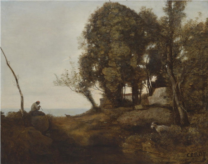 卡米尔·柯罗（Camille Corot）高清作品-风景油画 244