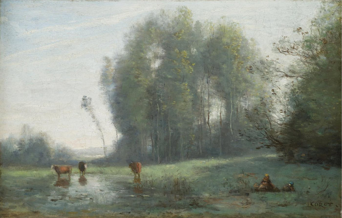 卡米尔·柯罗（Camille Corot）高清作品-风景 275