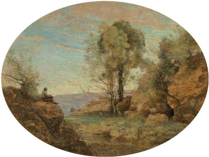卡米尔卡米尔·柯罗（Camille Corot）高清作品-乡村风景 246