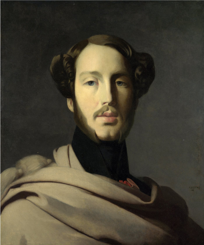 安格尔（Jean Auguste Dominique Ingres）高清作品-费迪南德·菲利普·路易·查尔斯·亨利肖像