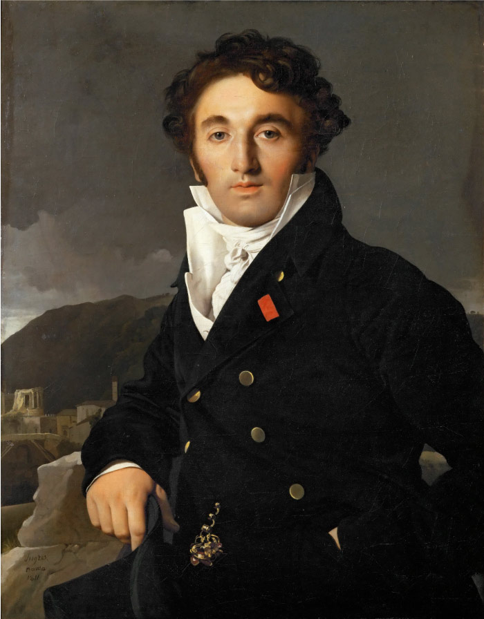 安格尔（Jean Auguste Dominique Ingres）高清作品-查尔斯-约瑟夫-劳伦