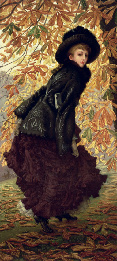詹姆斯·天梭（James Tissot）高清作品-（017）-十月