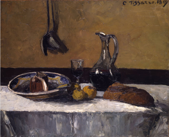 毕沙罗（Camille Pissarro）高清作品-静物