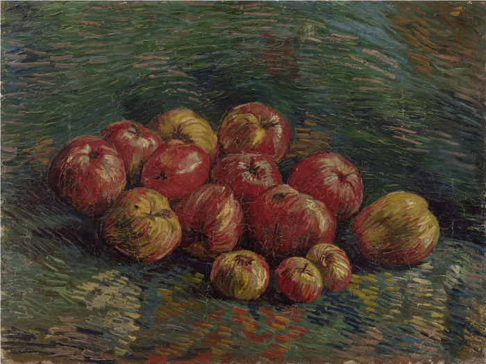 梵高（Vincent van Gogh）高清作品 –苹果 Apples (September 1887   October 1887)