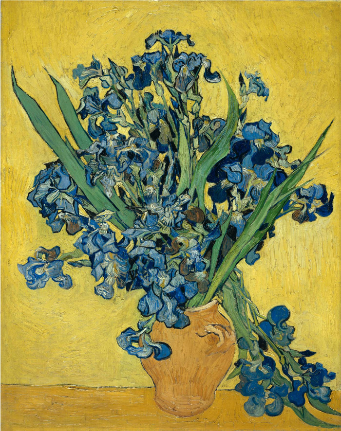 梵高（Vincent van Gogh）高清作品 –虹膜  Irises (May 1890   1890)