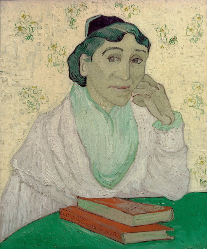 梵高（Vincent van Gogh）高清人物-L´Arlesienne (Madame Ginoux)