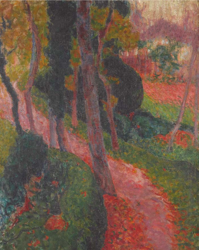保罗·高更（Paul Gauguin）高清作品-《林间小路》高更(38)