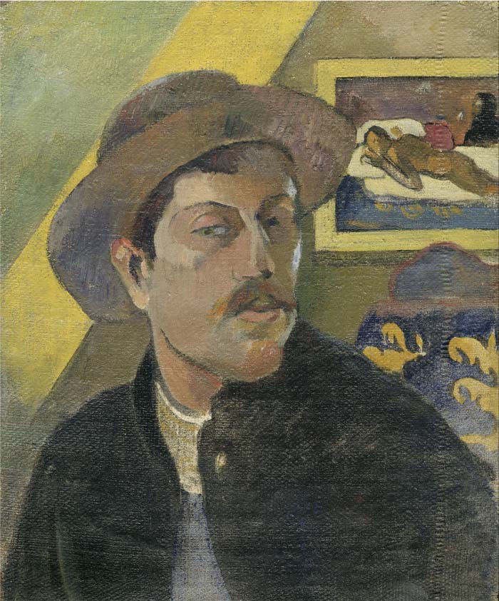 保罗·高更（Paul Gauguin）高清作品-男人肖像